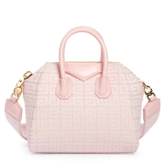 Mini Antigona Leather Satchel Givenchy in Tender Pink NWT - Picture 1 of 17